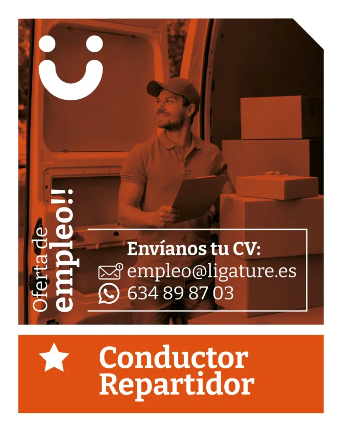 Conductor – Repartidor en Murcia